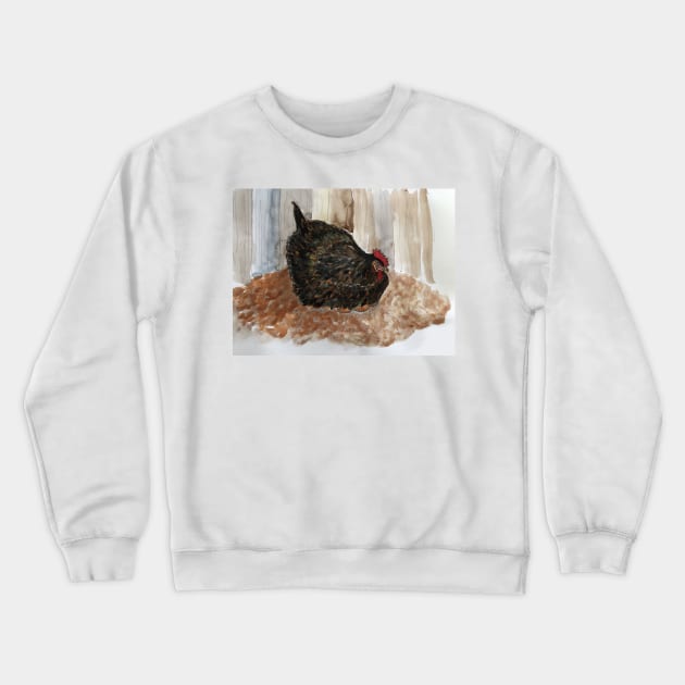 Jenn’s Chicken Crewneck Sweatshirt by ElizaC